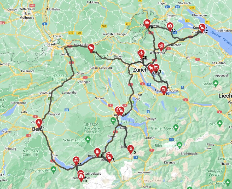 Zurich Roundtrip - Switzerland Short